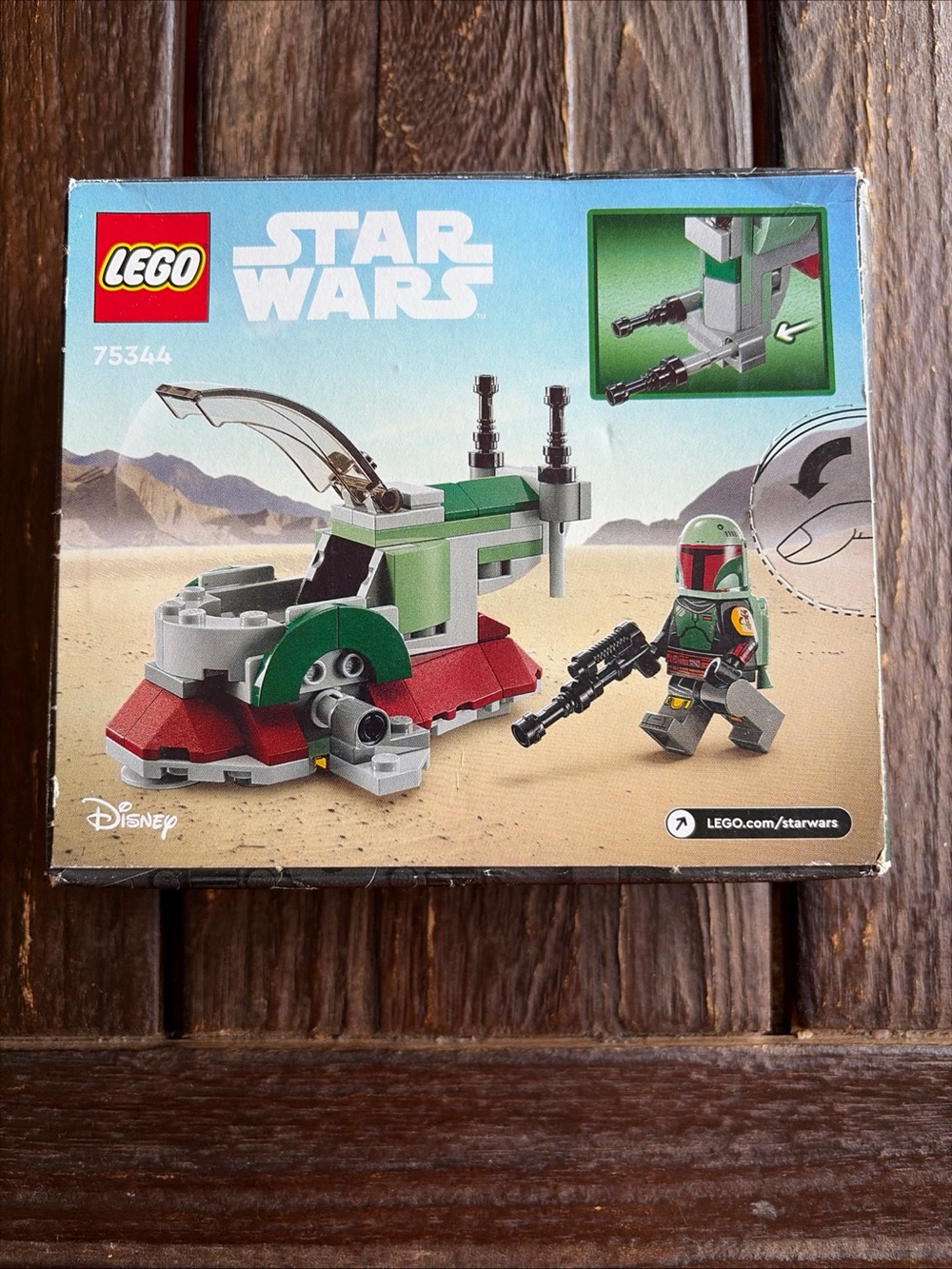 LEGO Star Wars: Boba Fett's Starship Microfighter (75344) Brand New SEALED
